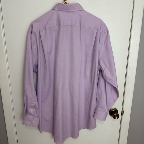 Cooper & Stewart Men’s button down long sleeve dress shirt. Preowned 16 1/2 - Picture 2 of 7